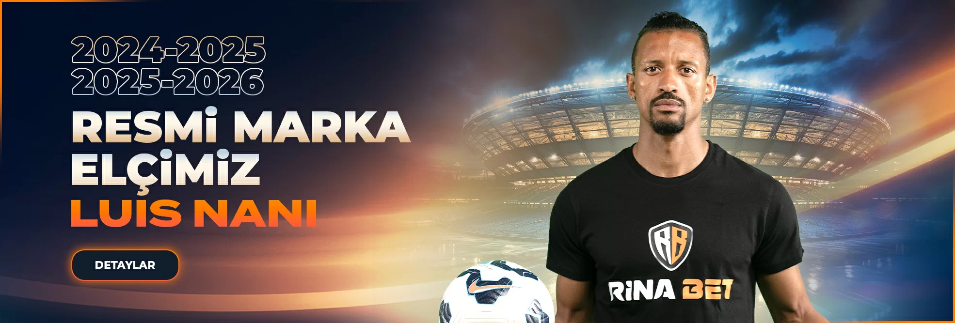 Marka Elçimiz Luis Nani!